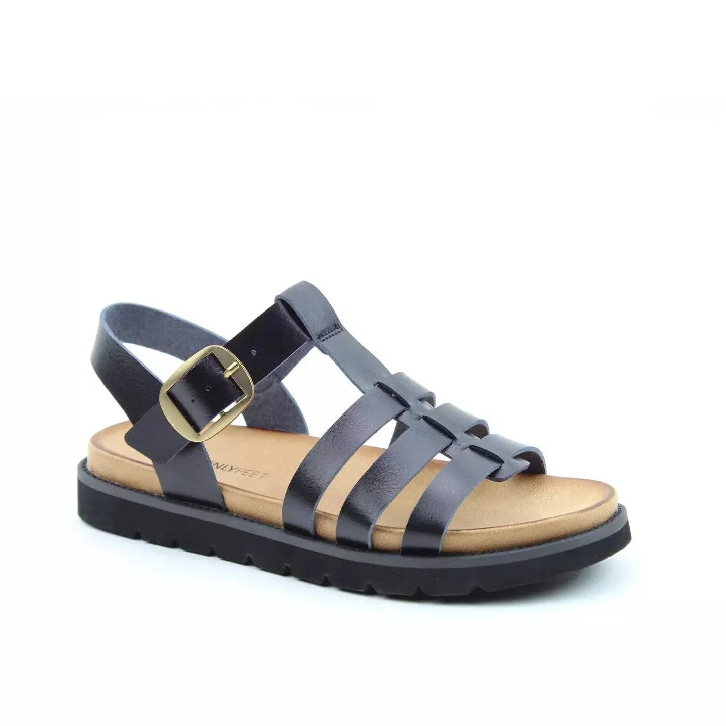 Heavenly Feet Saltwater BLACK Sandal
