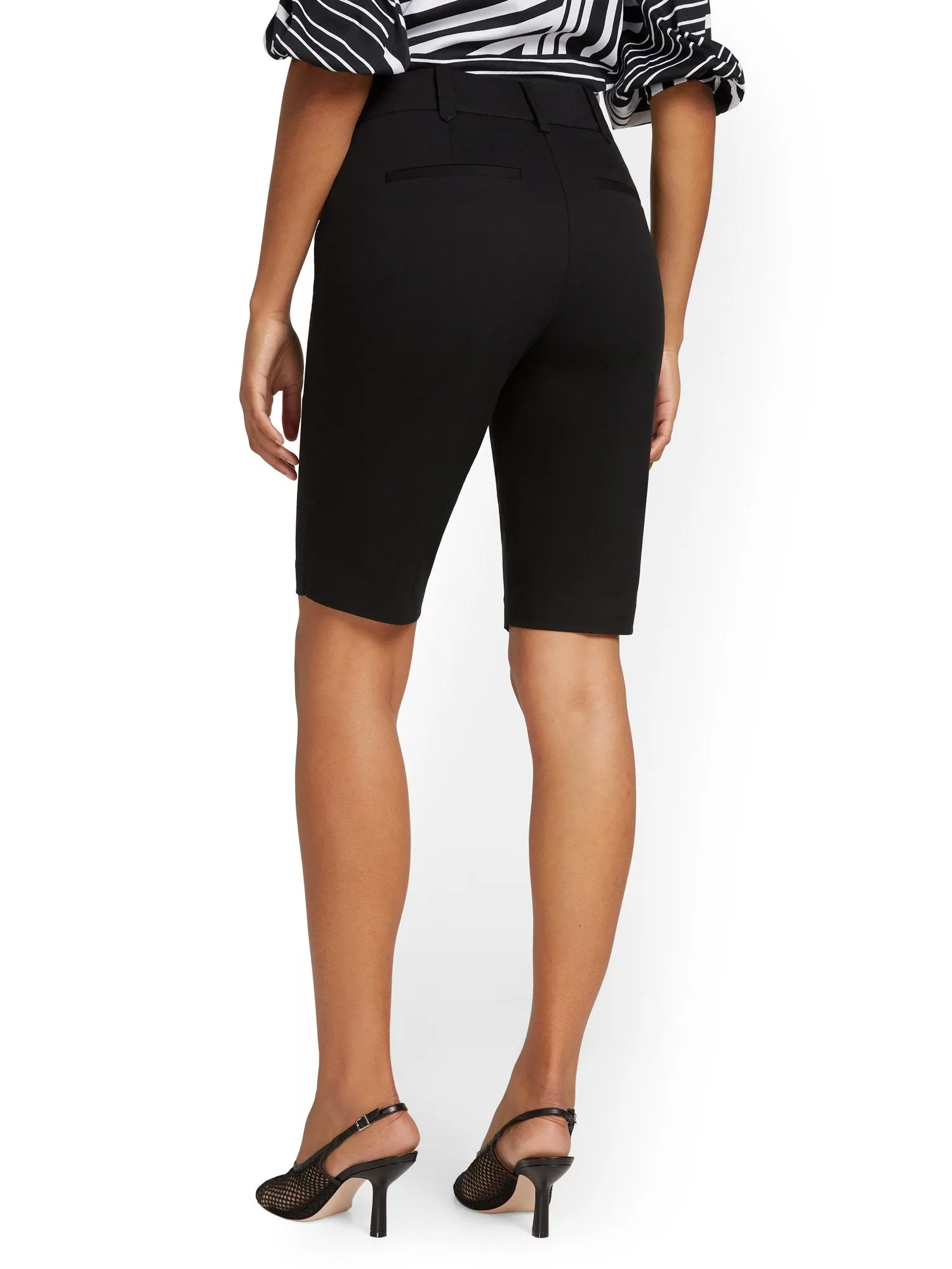 High-Waisted 11-Inch Bermuda Short