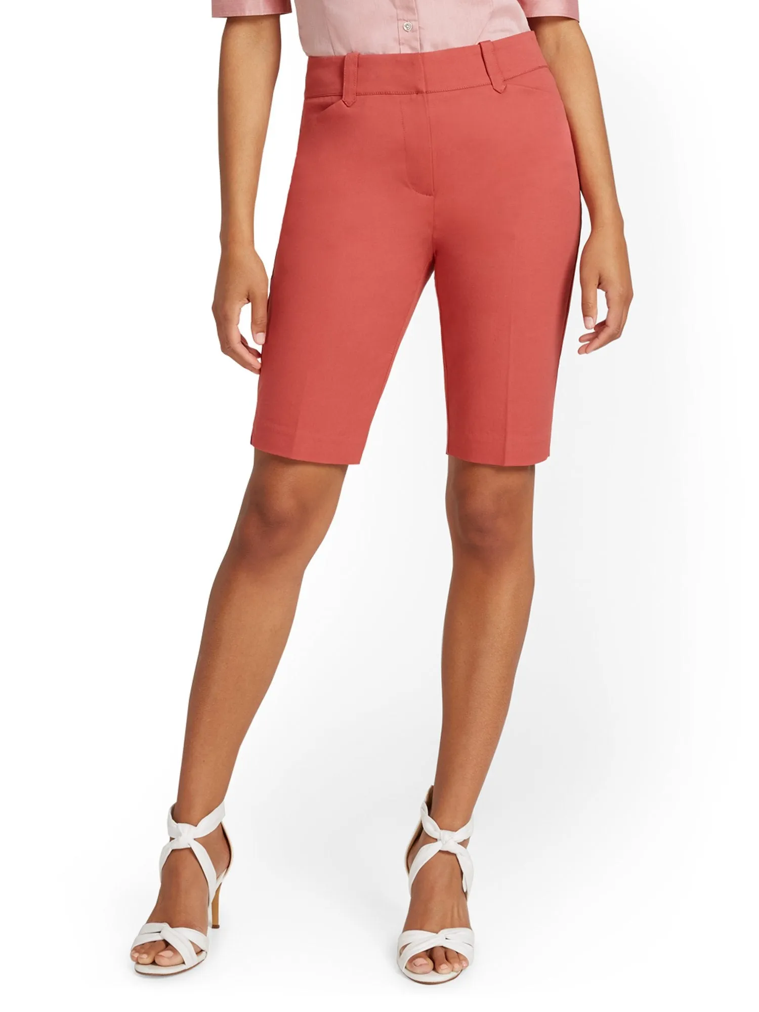 High-Waisted 11-Inch Bermuda Short