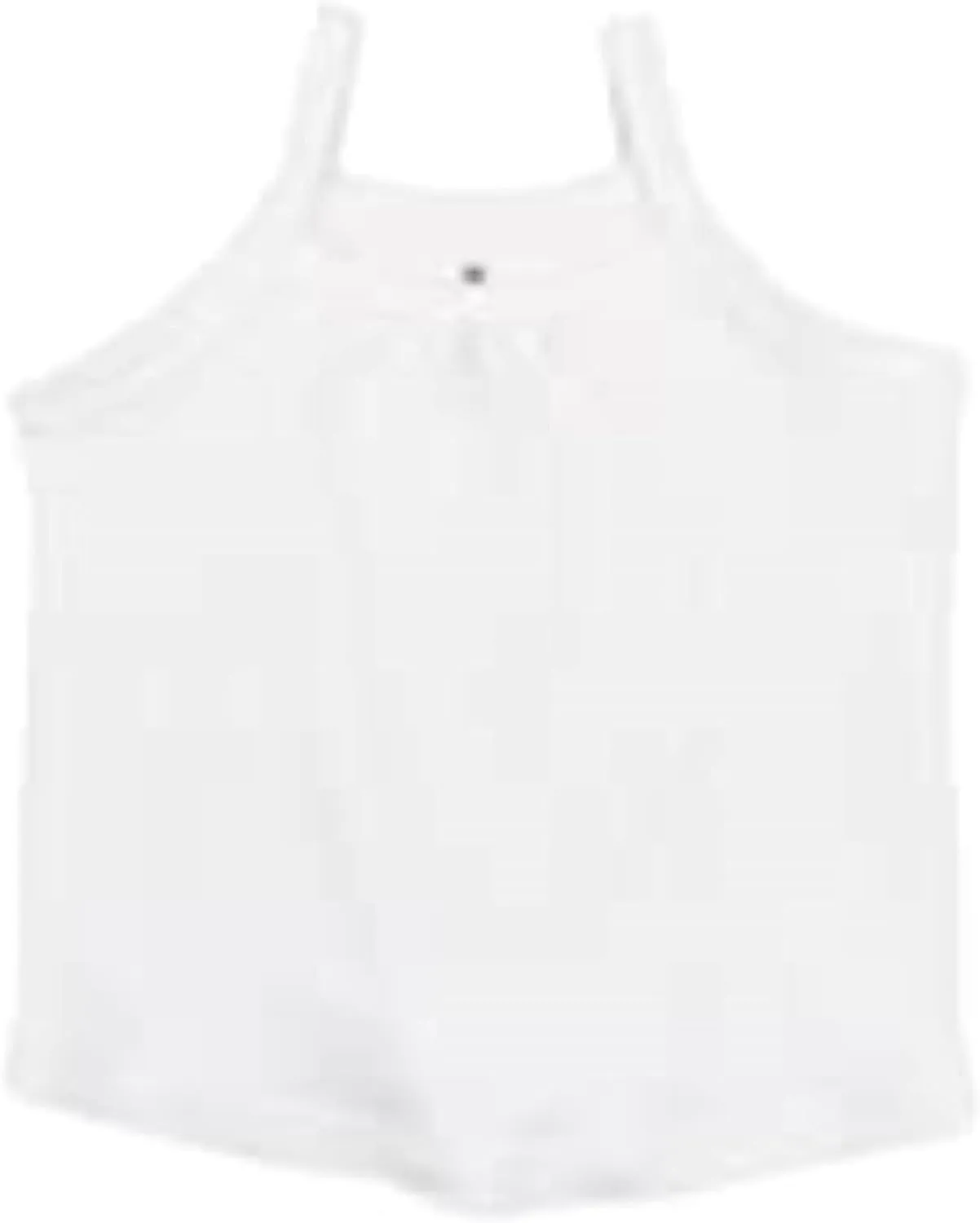 HonestBaby 5-Pack Cami Tops Sleeveless T-Shirts 100% Organic Cotton for Infant and Toddler Baby Girls