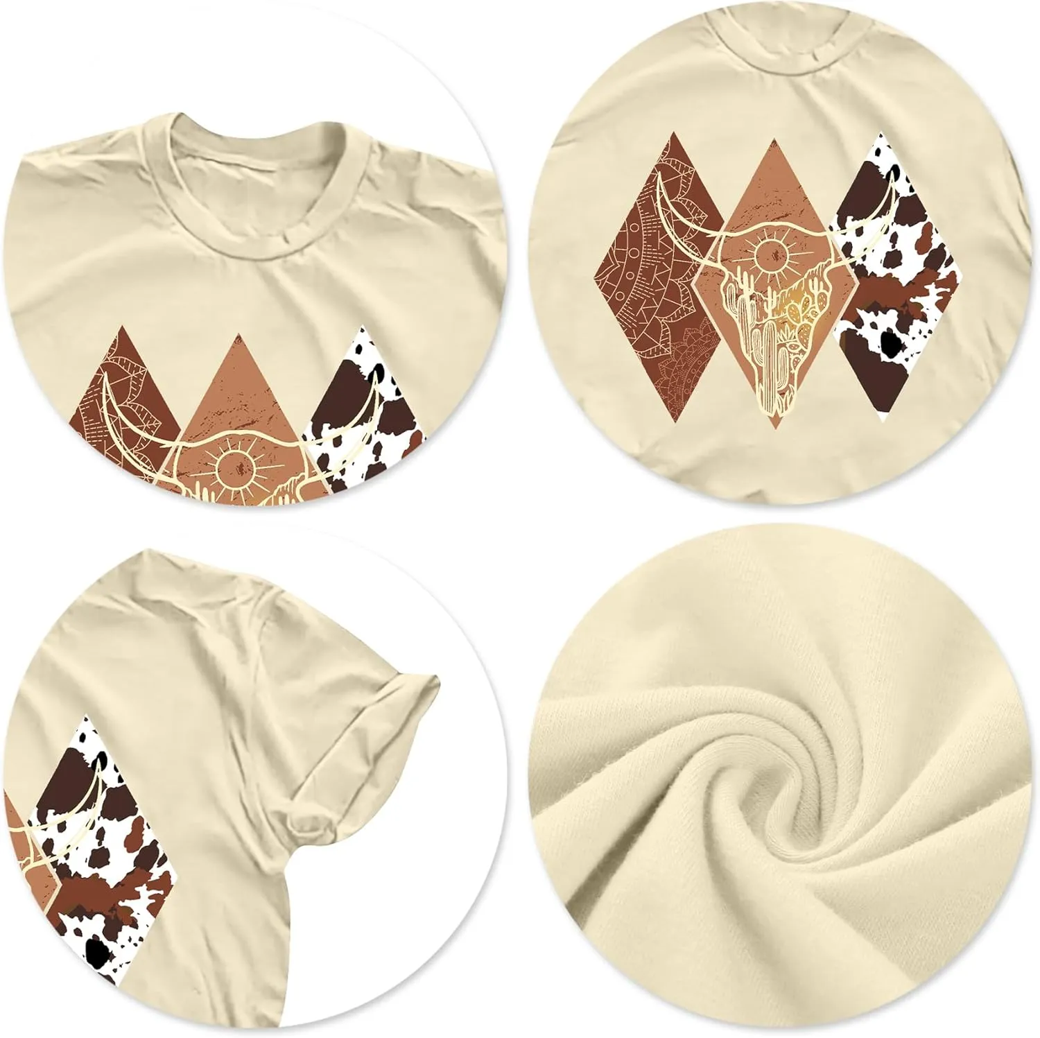 Howdy Cowgirl Shirt Women Western Vintage Country Southern Graphic Tops Tees Casual Short Sleeve T Shirts