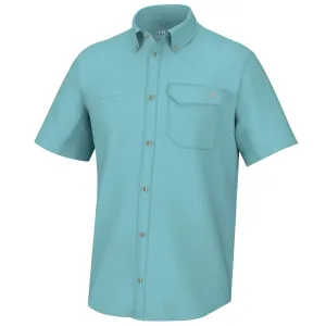 Huk Tide Point Button-Down Short Sleeve Shirt