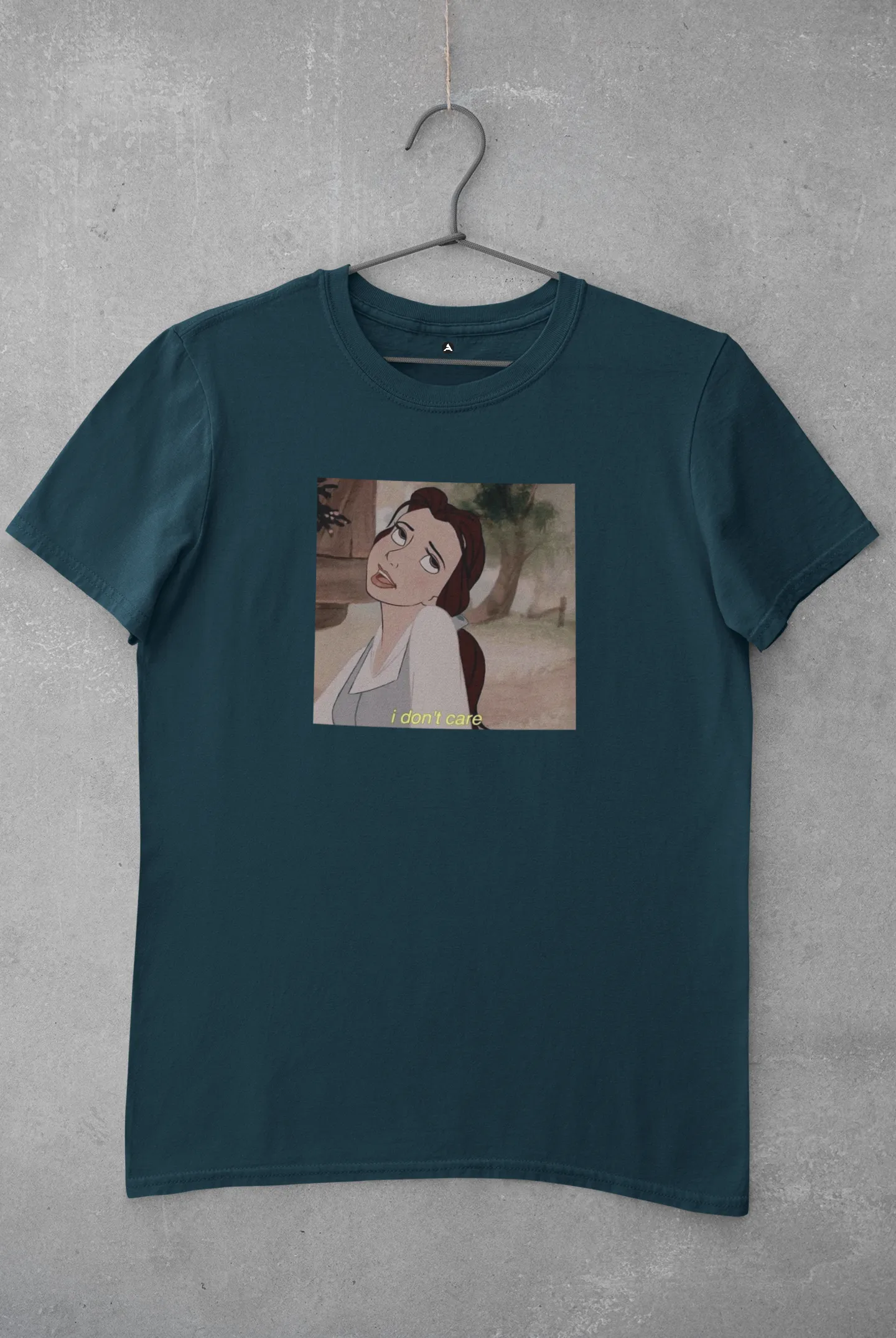 I Don'T Care: Aesthetic - Half Sleeve T-Shirts