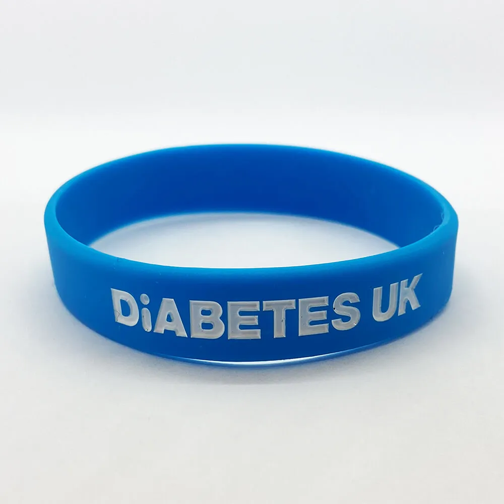 Insulin Dependent Diabetes Wristband - Cyan Blue