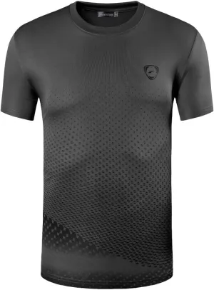 jeansian Men's Sport Quick Dry Fit Short Sleeves T-Shirt Tees Shirt Tshirt Tops Golf Tennis Running LSL133