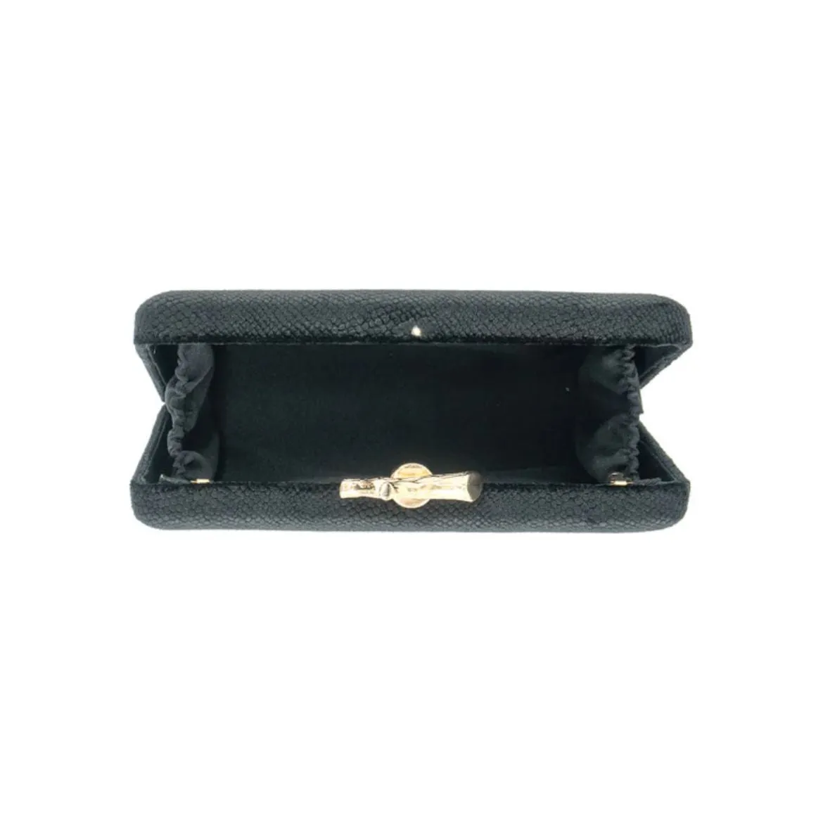 Jules Gold Velvet Clutch by BC Bags
