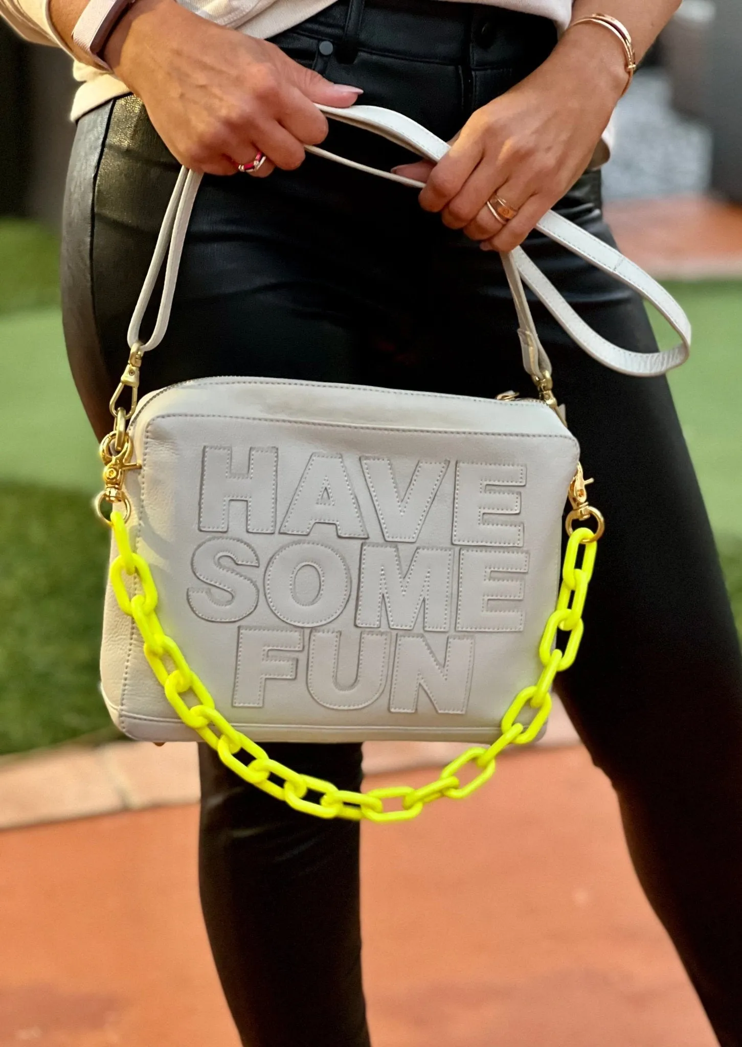 Jules Statement Chain (Neon Yellow)