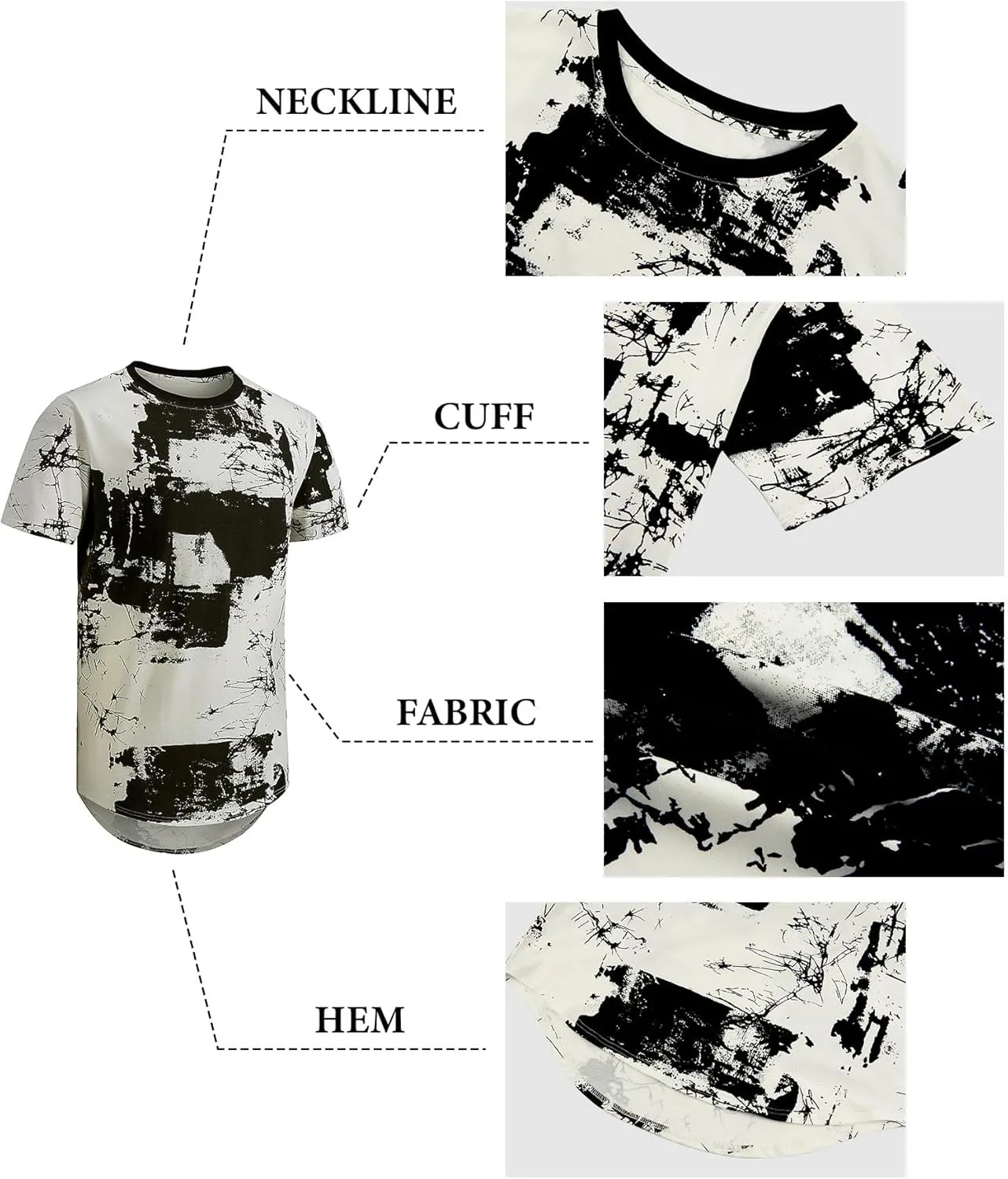 Keasmto 3D Print Cool T Shirts Graphic Design Casual Summer Short Sleeve Fashion Tees Shirt for Men Women