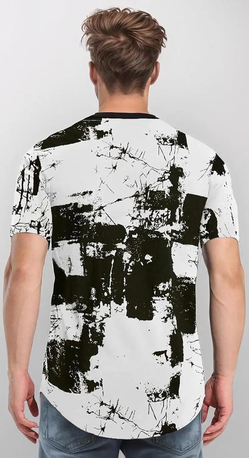 Keasmto 3D Print Cool T Shirts Graphic Design Casual Summer Short Sleeve Fashion Tees Shirt for Men Women