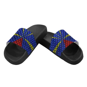 LA REUNION FLAG Women's Slide Sandals