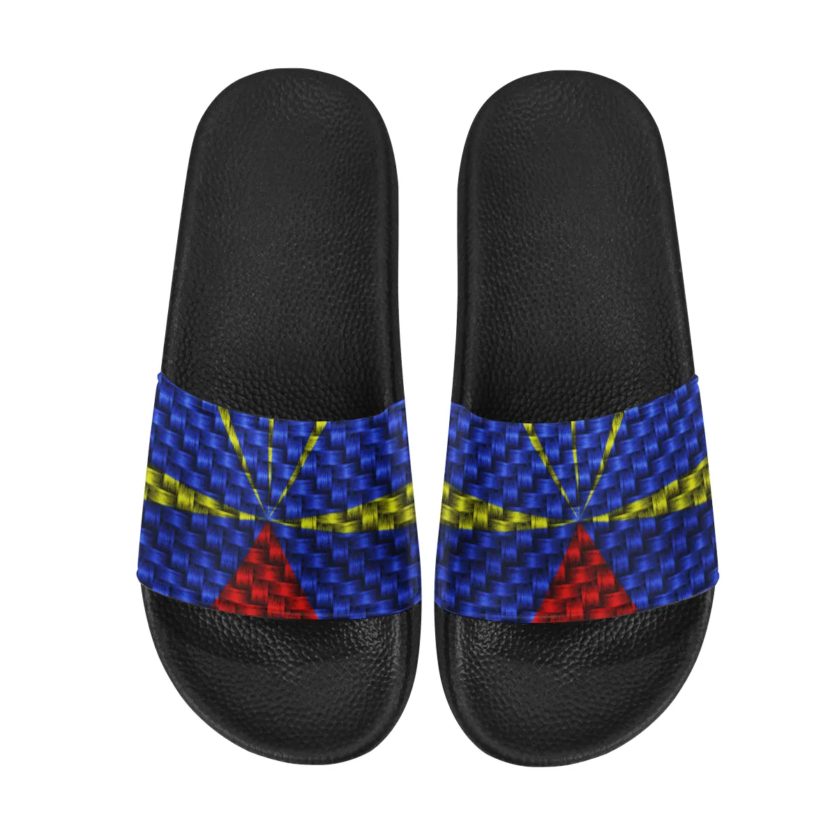 LA REUNION FLAG Women's Slide Sandals