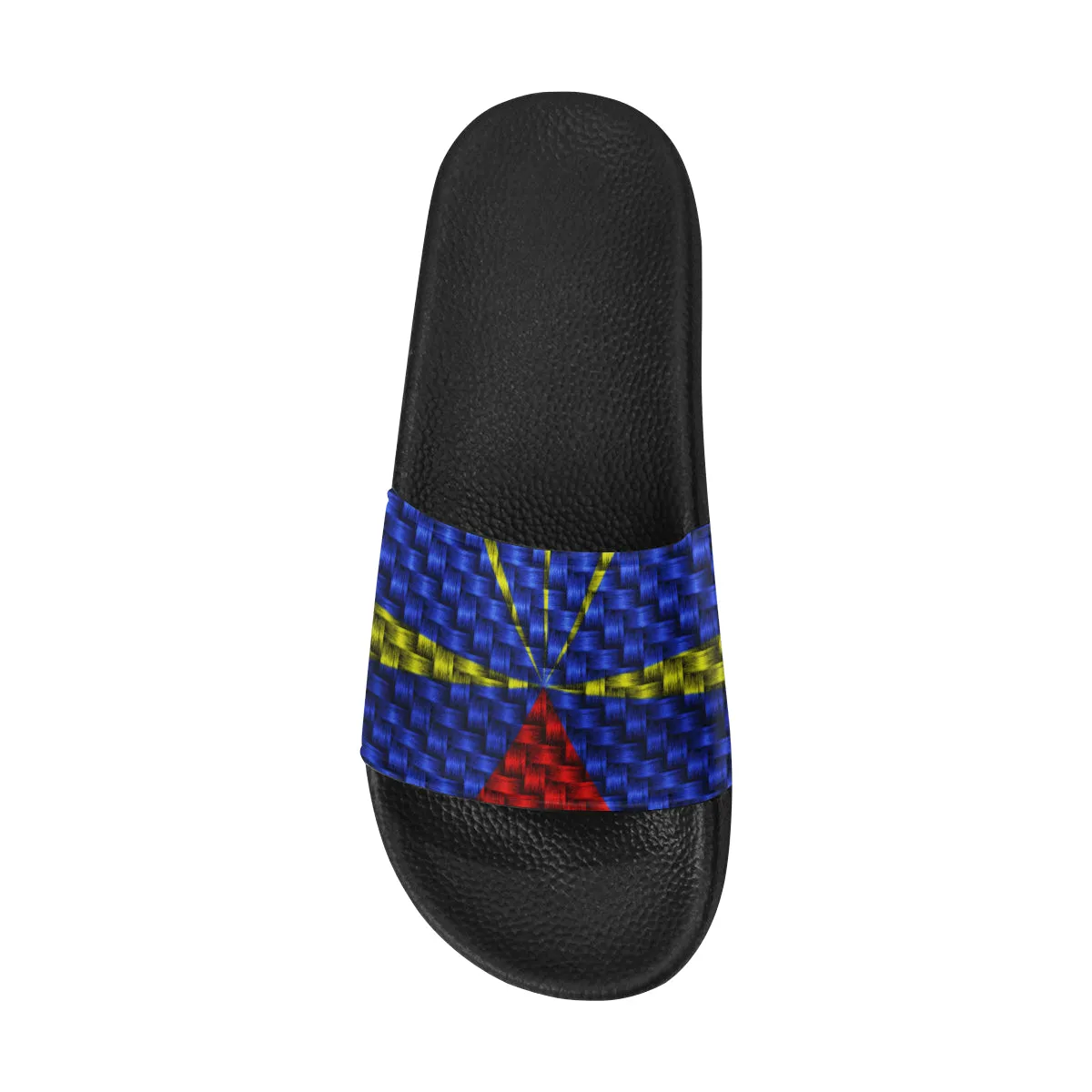 LA REUNION FLAG Women's Slide Sandals