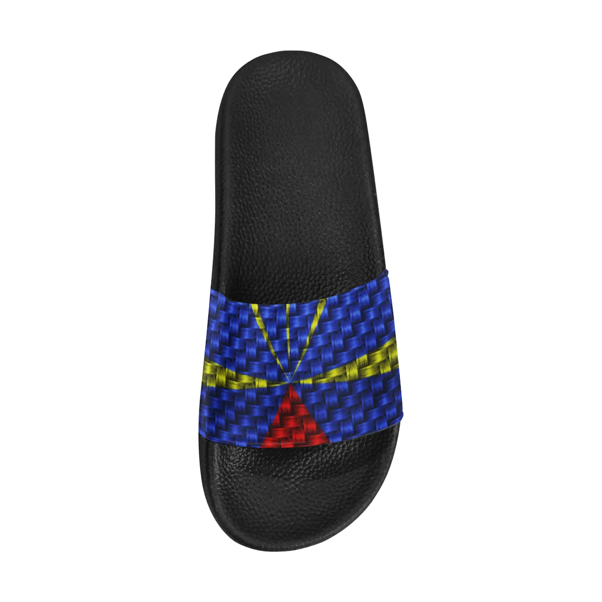LA REUNION FLAG Women's Slide Sandals