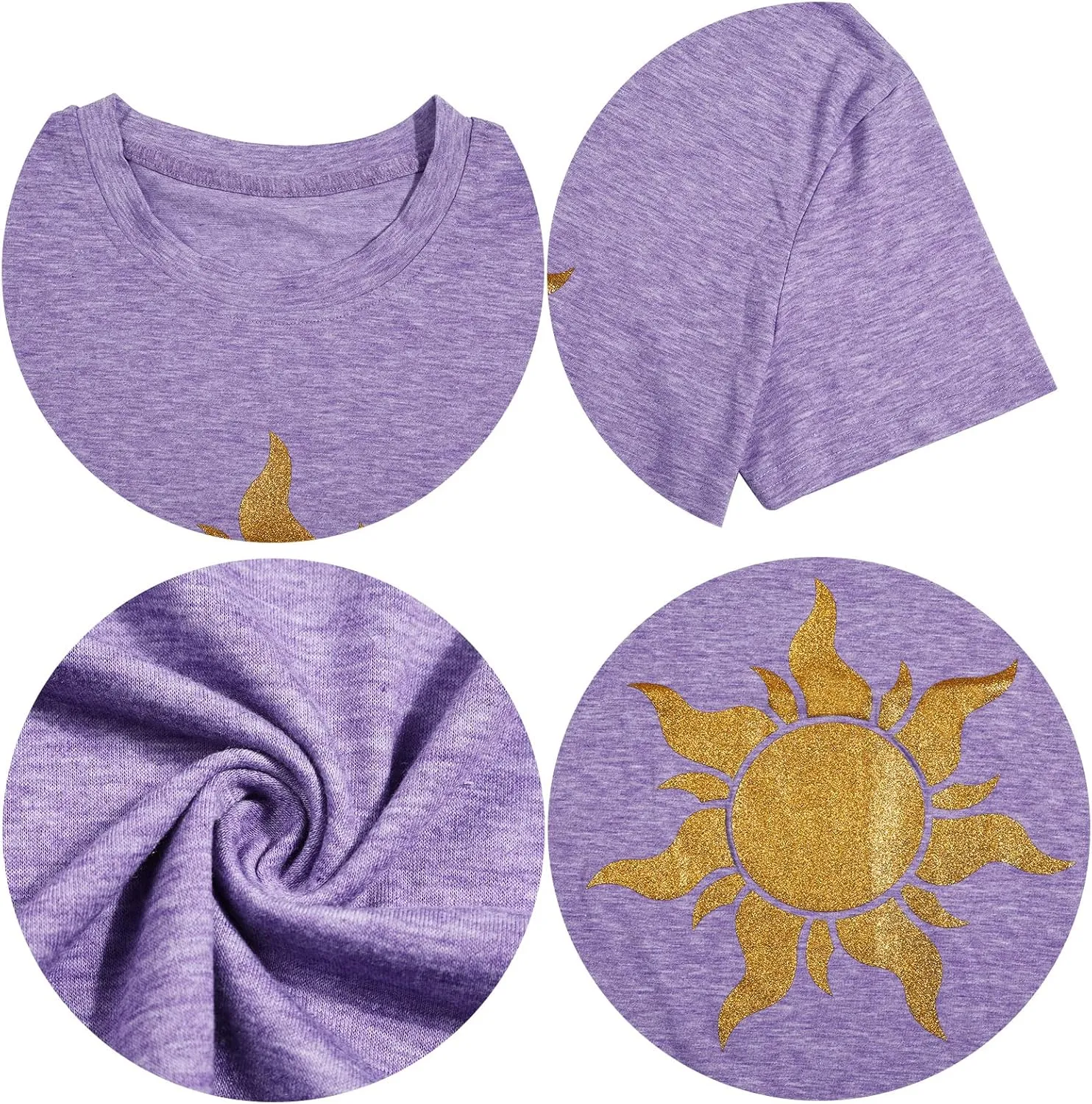 Magical Shirt Women Magic Sun Print Tshirt Cute Sunshine Graphics T Shirts Summer Vacation Short Sleeve Tops