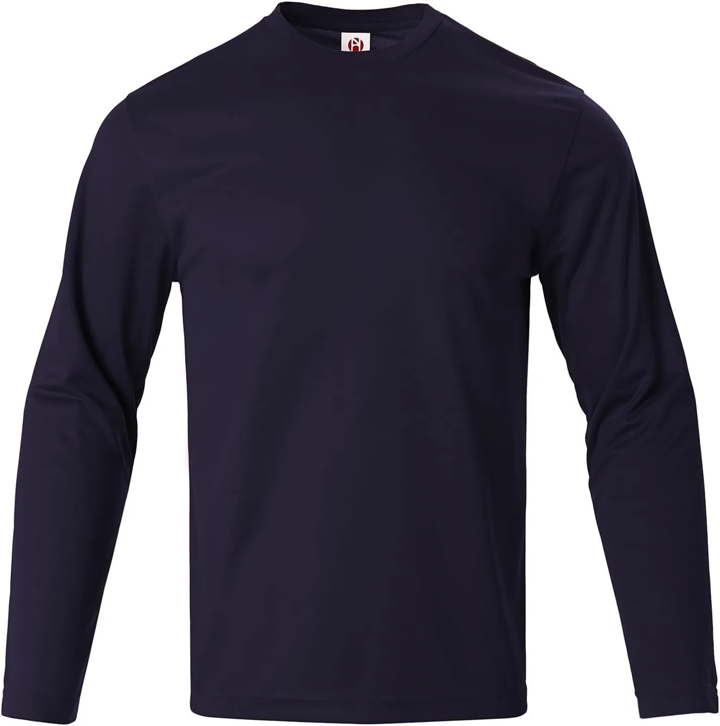 Mens Active Athletic T-Shirts Quick Dry Crew Neck Tees Fishing Hiking Long Sleeve Shirt Multipack
