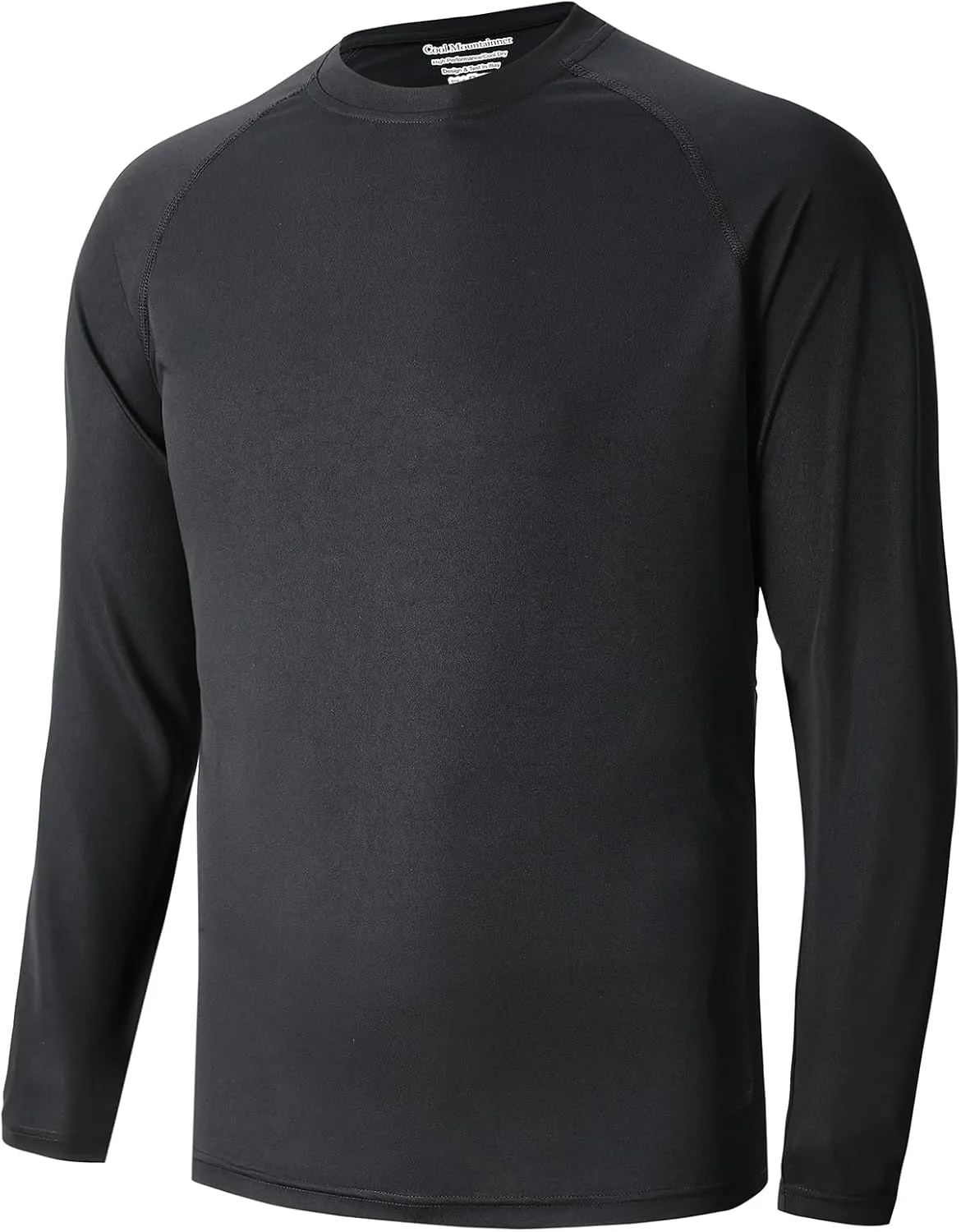 Men's Athletic Running Shirt Long Sleeve Quick Dry UPF 50  Sun Protection Hiking Fishing T-Shirts for Men