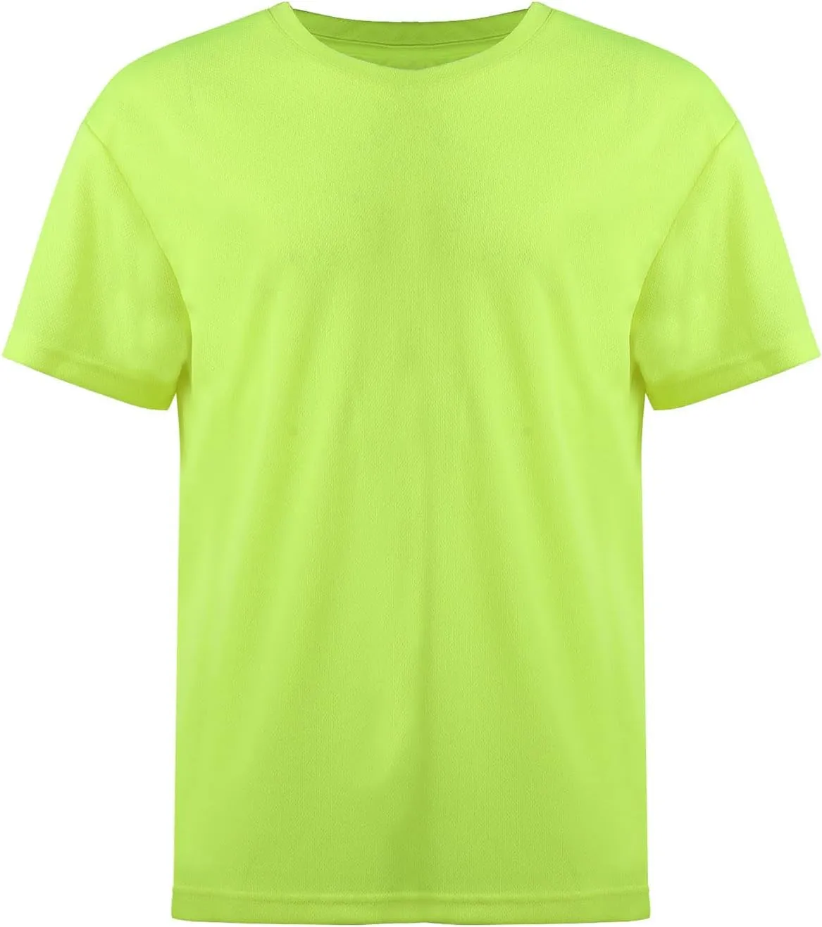 Mens Athletic Sports T-Shirt Summer Quick Dry Lightweight Running Fitness Tee