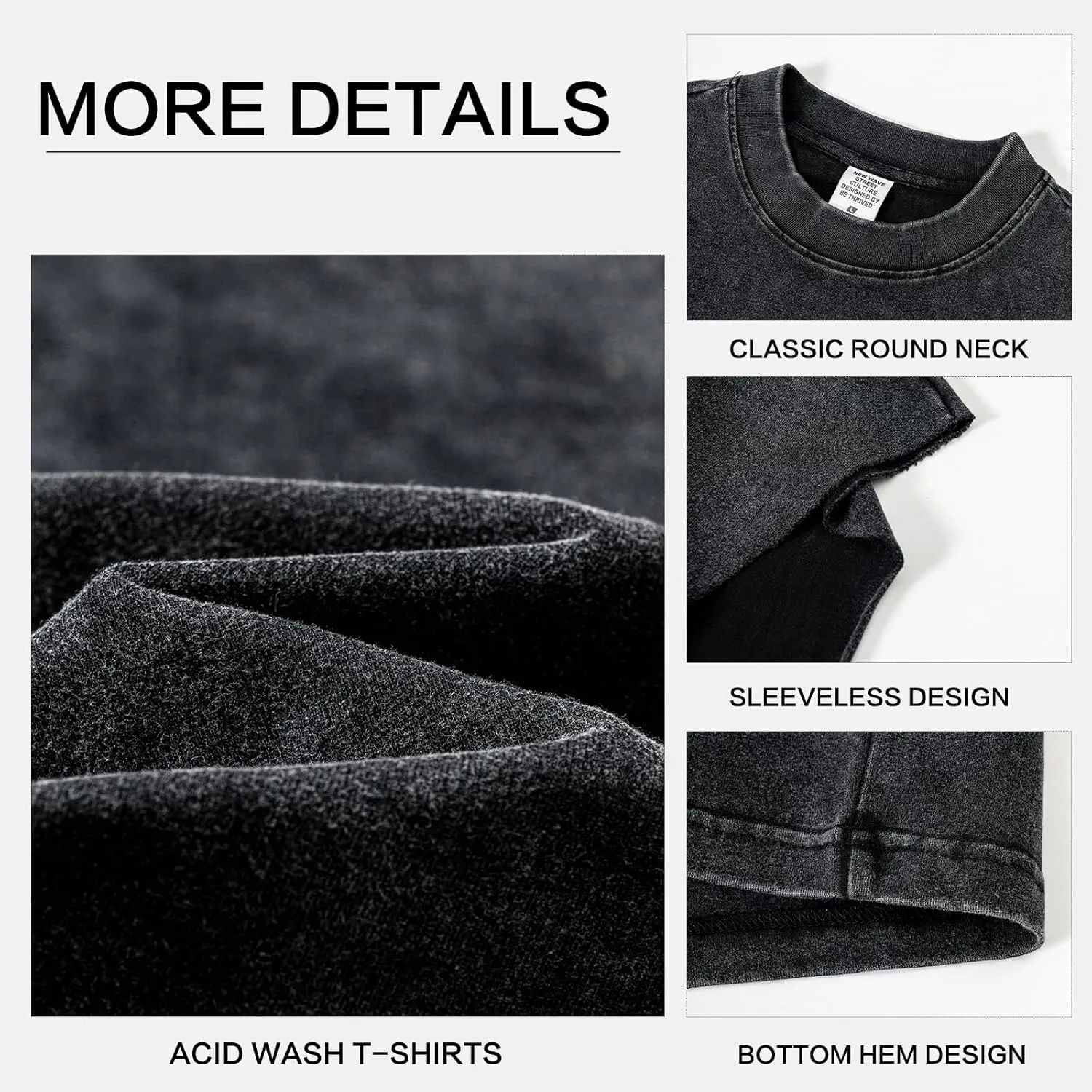 Mens Cotton Sleeveless Tank Tops Cut Off Muscle Gym T Shirts Running Beach Loose Fit Tees