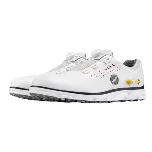 Men's Golf Marker With Tee Holder Auto Lacing  Waterproof Golf Shoes