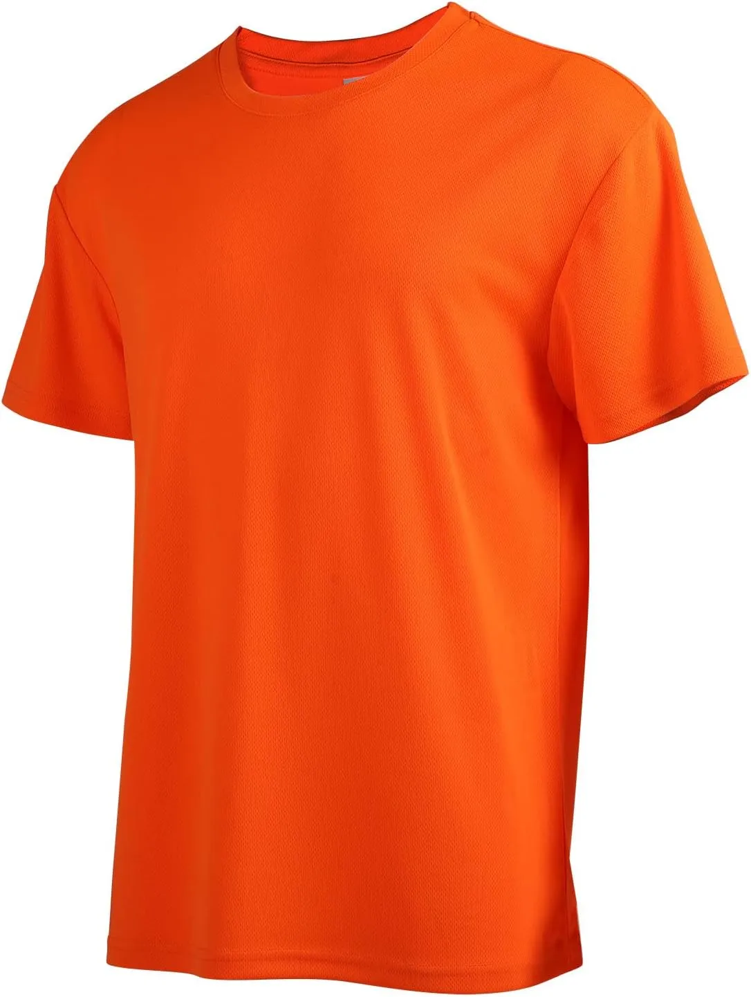 Mens Short Sleeve T-Shirts Casual Crew Neck Tee Shirt Summer Soft Running Swimming Cycling Fishing Tops