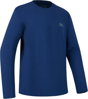 Mens UPF 50  Long Sleeve Performance T-Shirts Permanent UV Protective Quick Dry for Everyday Hiking Fishing Beach