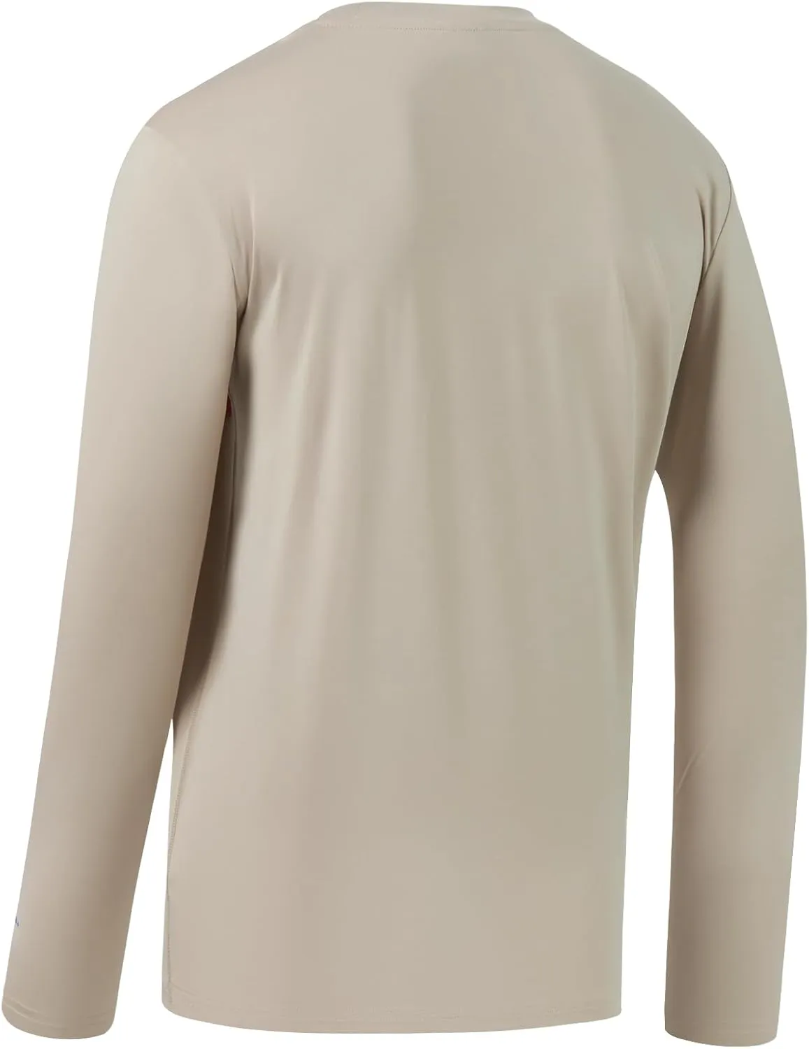 Mens UPF 50  Long Sleeve Performance T-Shirts Permanent UV Protective Quick Dry for Everyday Hiking Fishing Beach