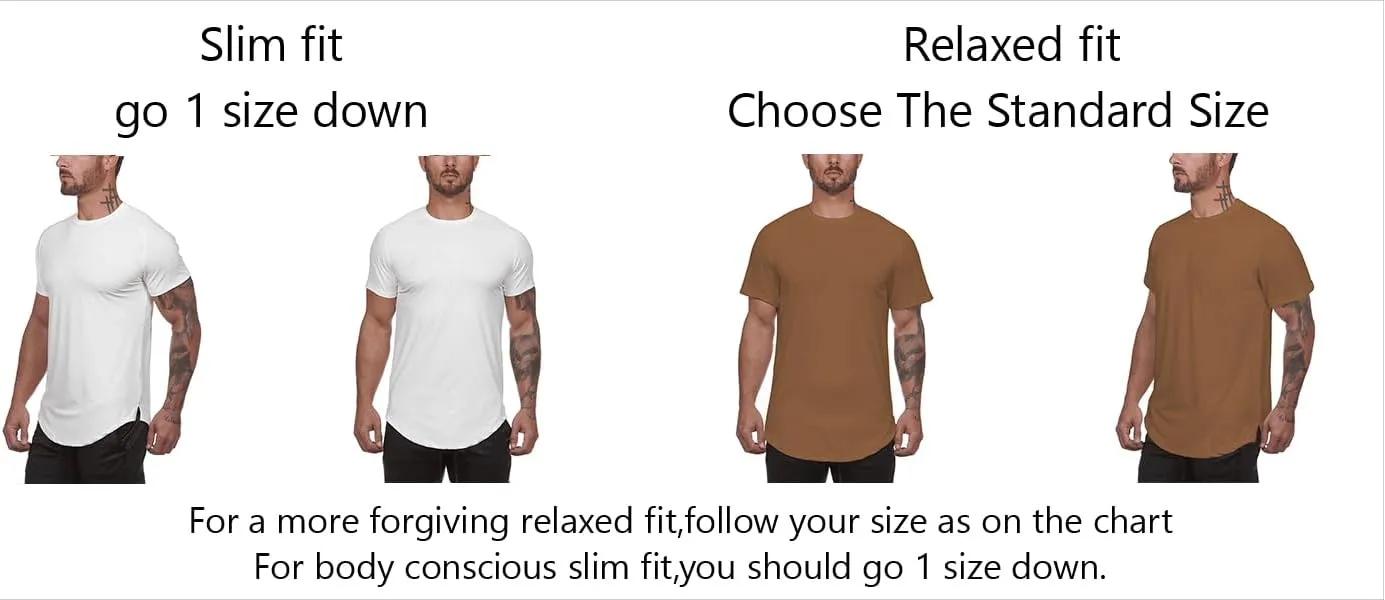 Muscle Killer Men's Gym Workout Bodybuilding Fitness Active Athletic T-Shirts Workout Casual Tee 1/3 Pack