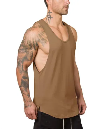 Muscle Killer Men's Muscle Gym Workout Stringer Tank Tops Bodybuilding Fitness T-Shirts 1/2/3 Pack