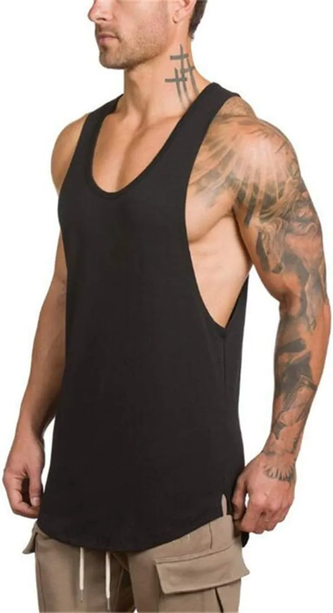 Muscle Killer Men's Muscle Gym Workout Stringer Tank Tops Bodybuilding Fitness T-Shirts 1/2/3 Pack