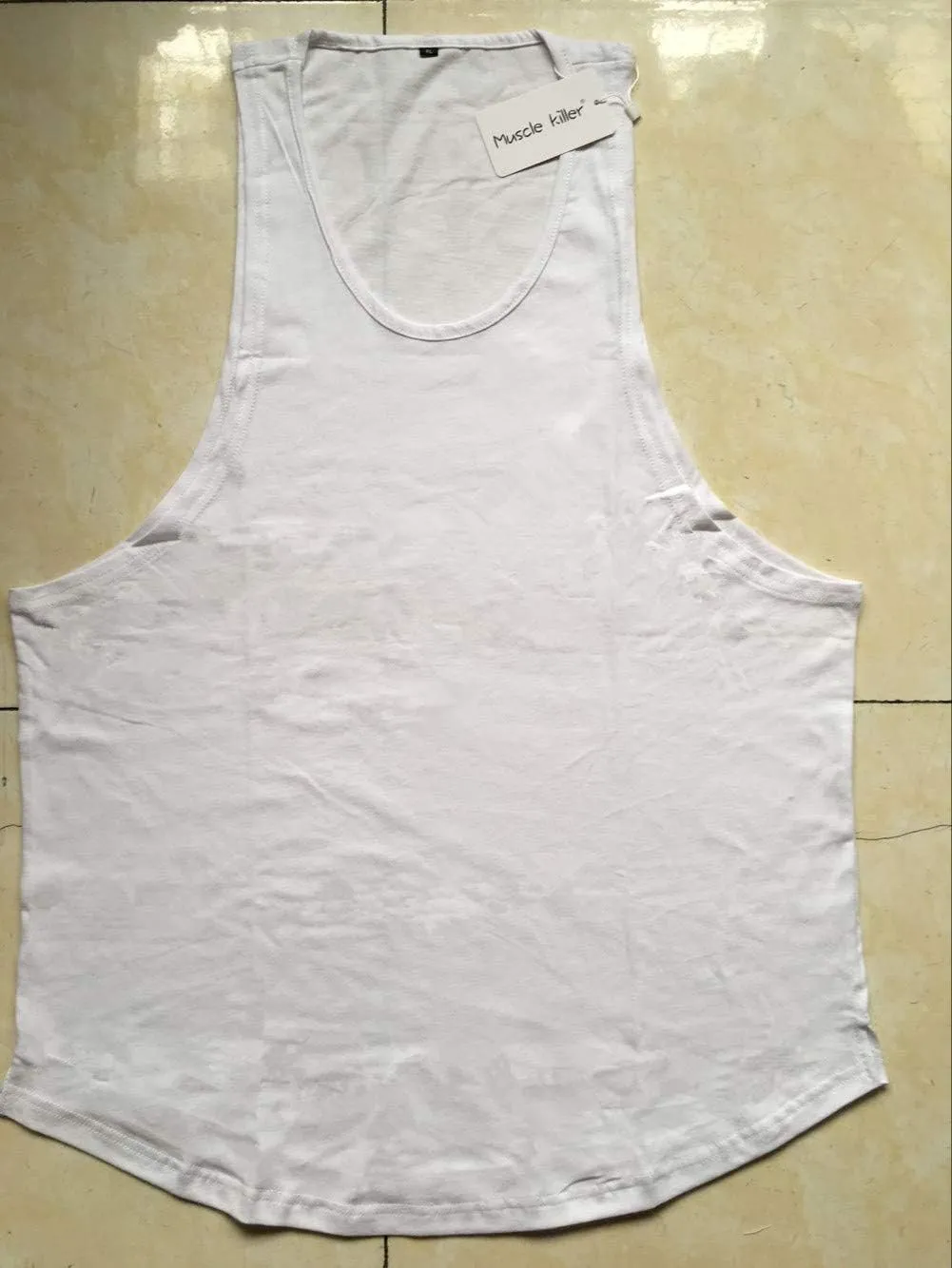 Muscle Killer Men's Muscle Gym Workout Stringer Tank Tops Bodybuilding Fitness T-Shirts 1/2/3 Pack