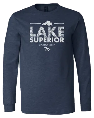 My Great Lake Superior Long Sleeve T-Shirt