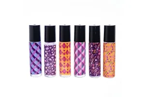 Patterned Roller Wraps (Set of 6)