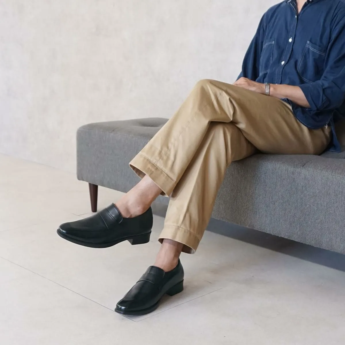 PILOT Men's Fitted Business Shoes Loafers