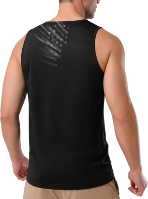 Pioneer Camp Men's Workout Tank Tops Quick Dry Sleeveless T Shirts Athletic Running Gym Beach Muscle Tee