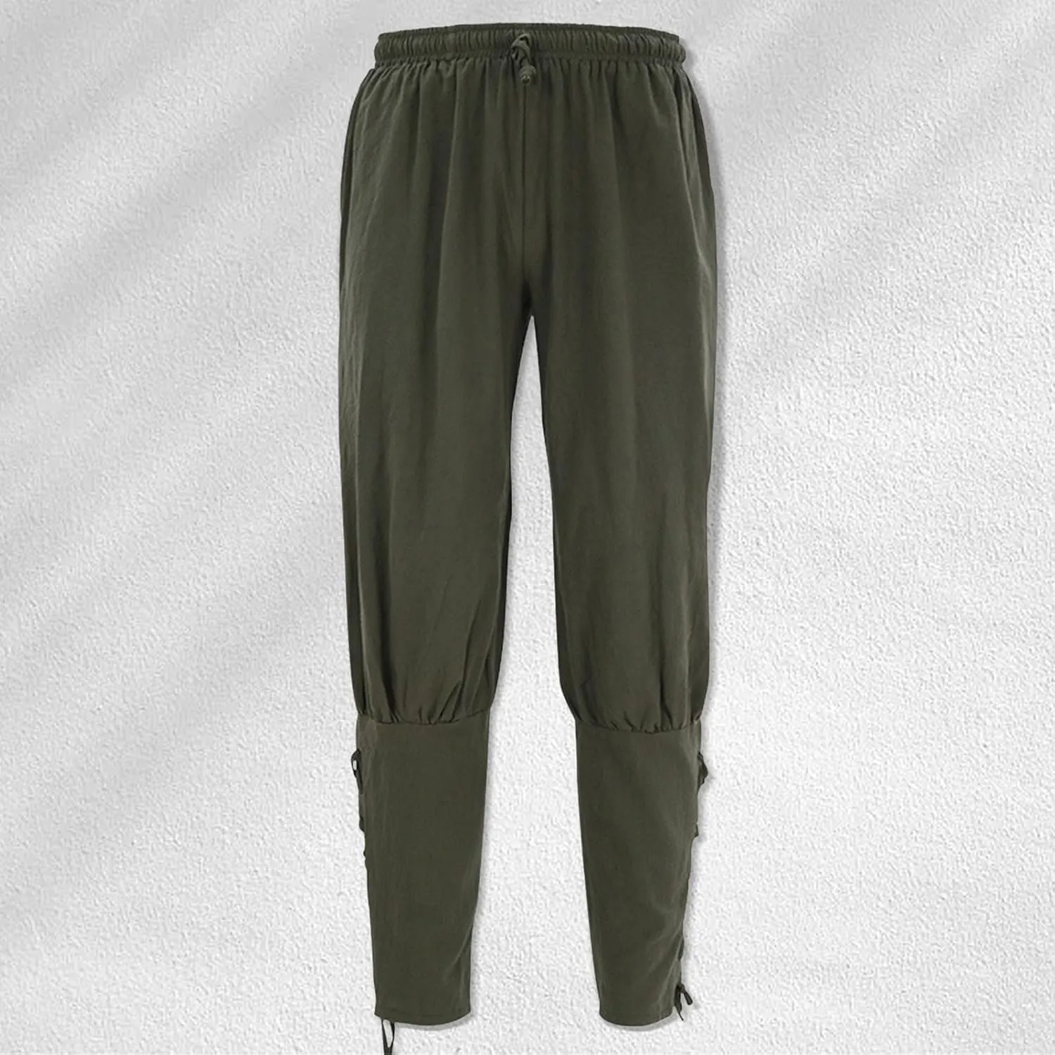 Pirate Pants for Men Ankle Banded Renaissance Pants Medieval Viking Navigator Jogger Trousers Cosplay Pirate Costumes