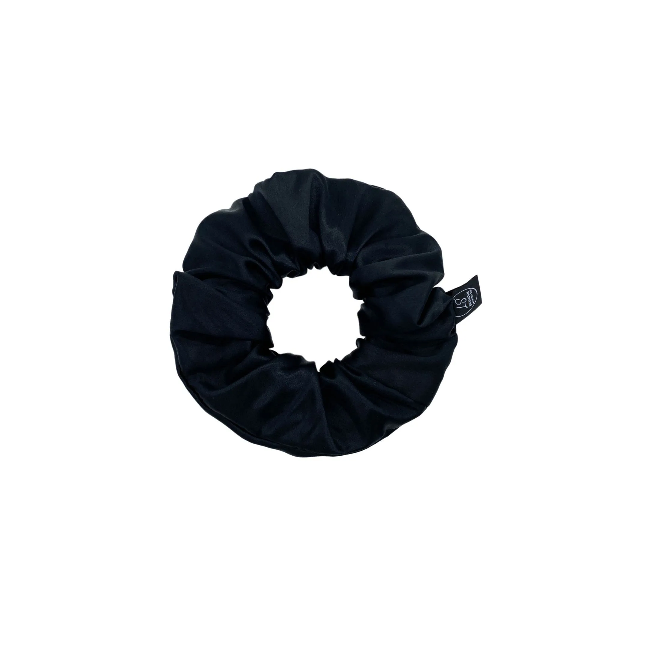 Premium Mulberry Silk Scrunchie - Champagne Gold - Large