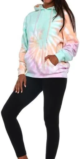 Pure Essence Tie Dye Sweatpants, Long Sleeve T-Shirts, Hoodies, and Crew Neck Sweatshirts (Sizes S, M, L, XL).