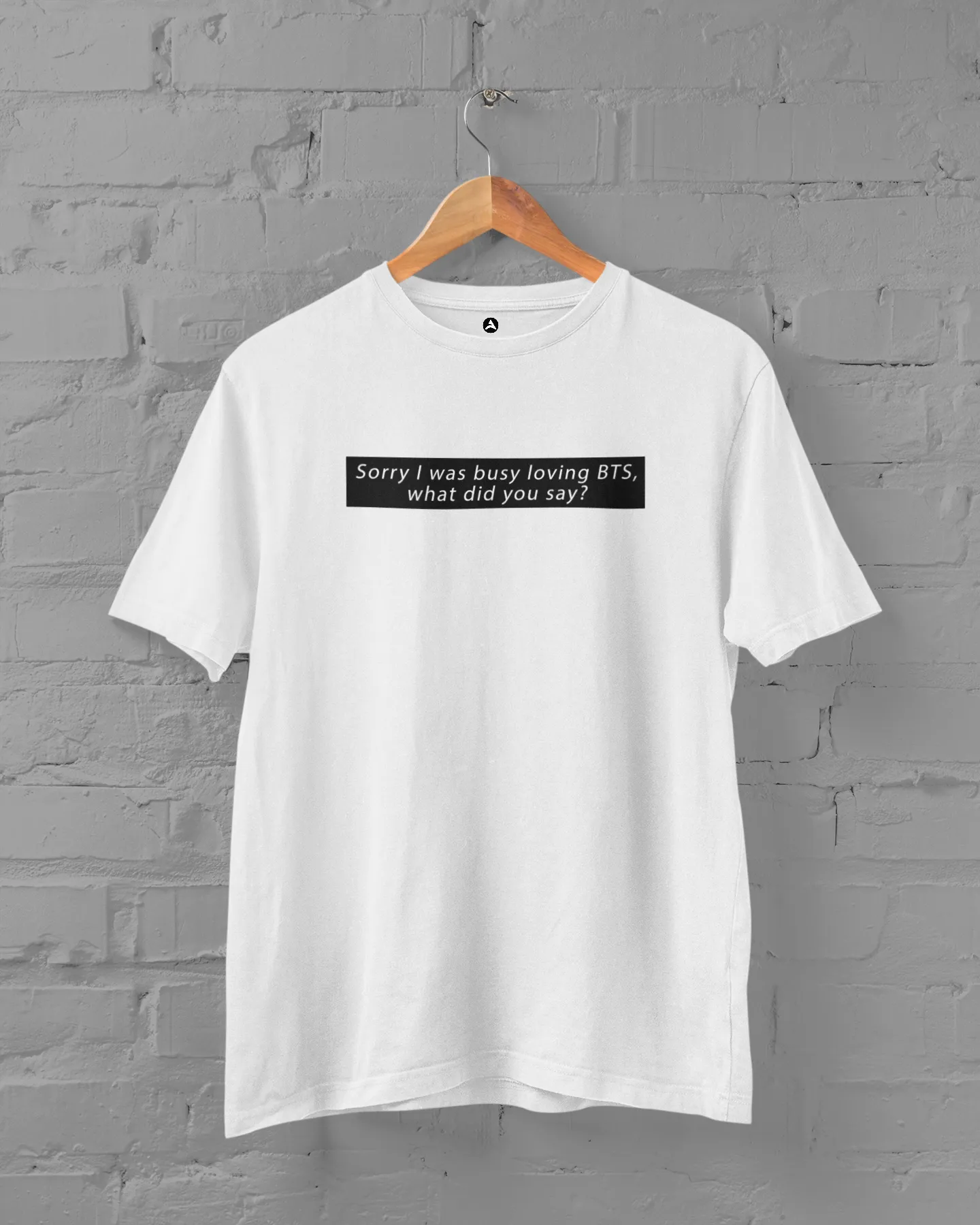 " Busy loving BTS! " - HALF-SLEEVE T-SHIRT'S