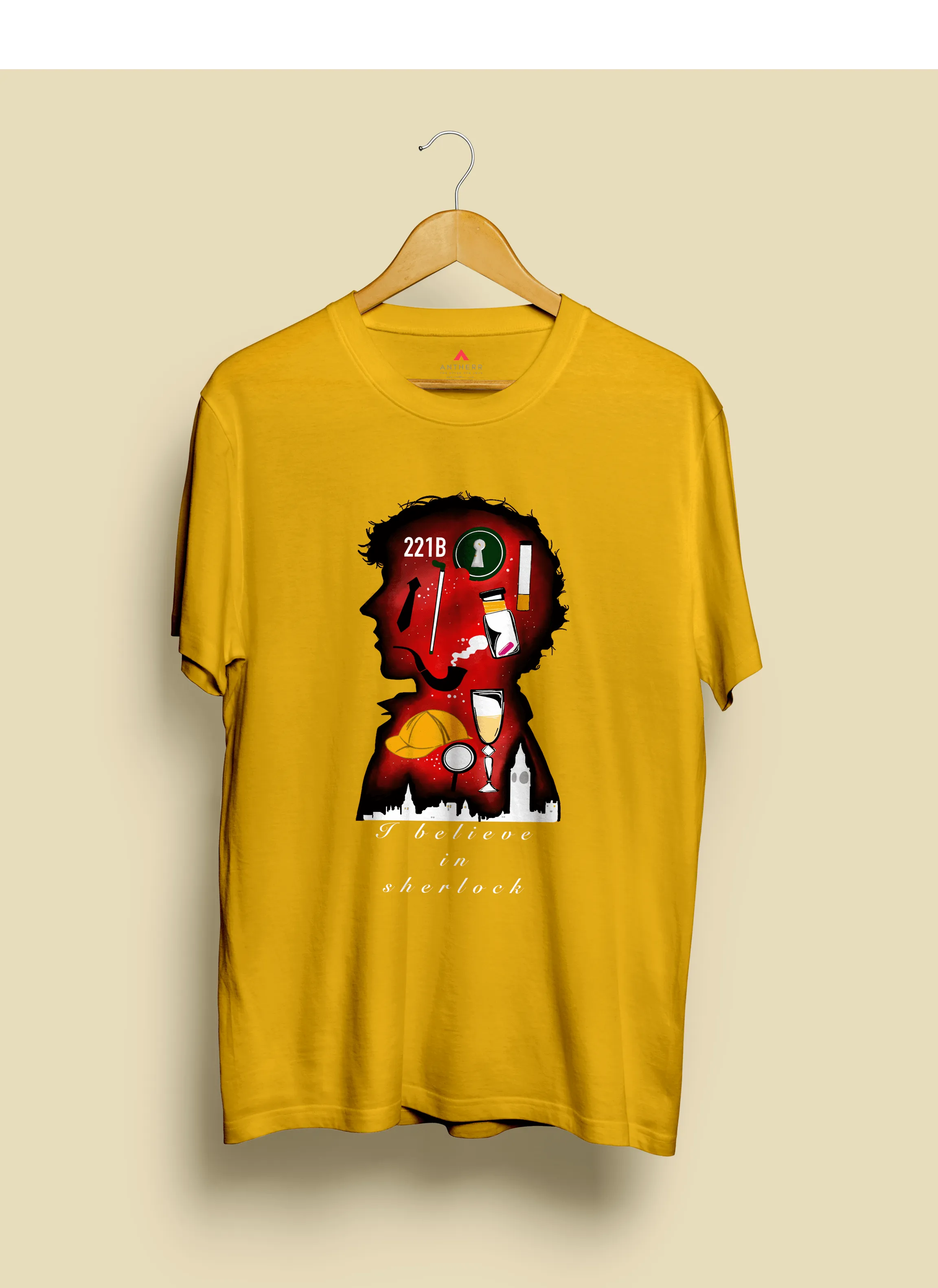 " MR.HOLMES " HALF-SLEEVE T-SHIRTS