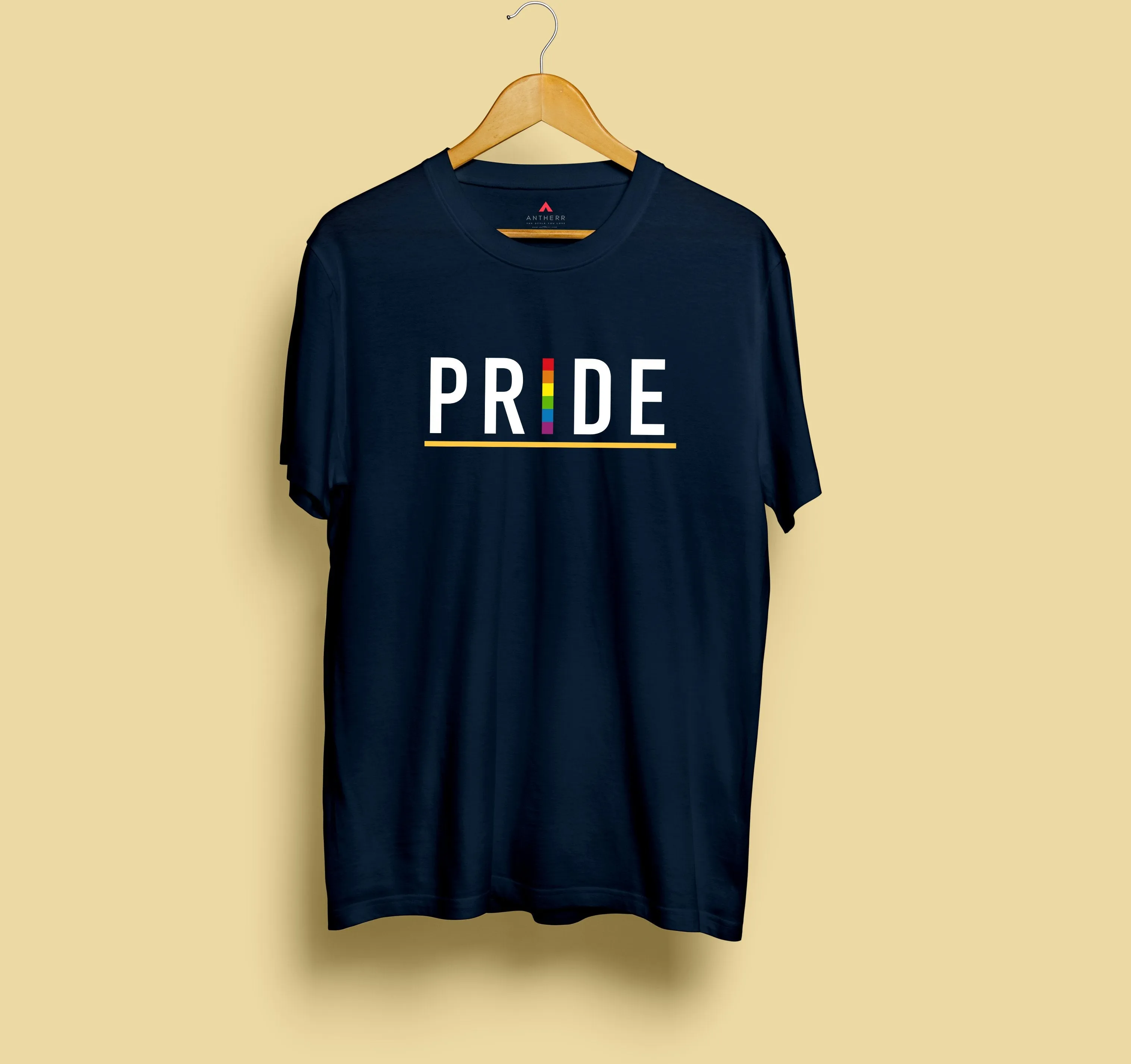 " PRIDE " HALF-SLEEVE T-SHIRT.