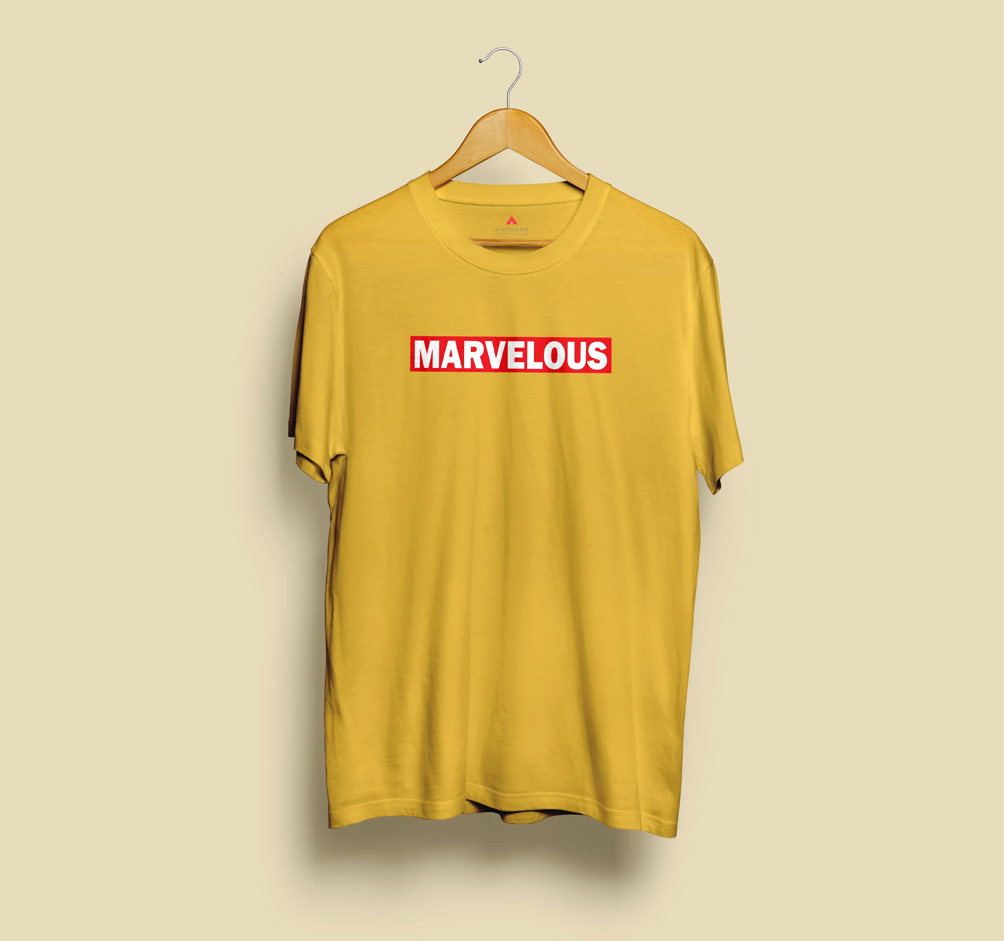 "MARVELOUS" HALF-SLEEVE T-SHIRT