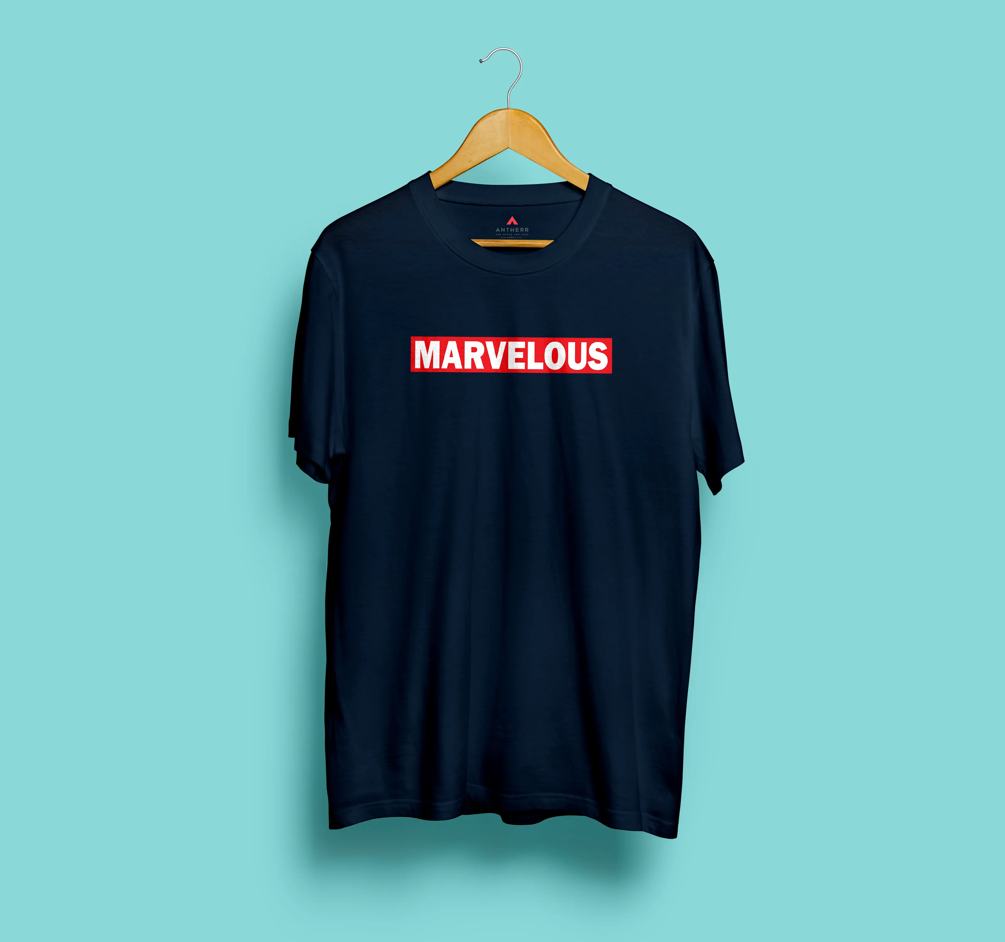 "MARVELOUS" HALF-SLEEVE T-SHIRT