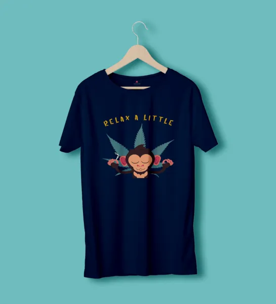 "RELAX A LITTLE"- UNISEX HALF SLEEVE T-SHIRTS..