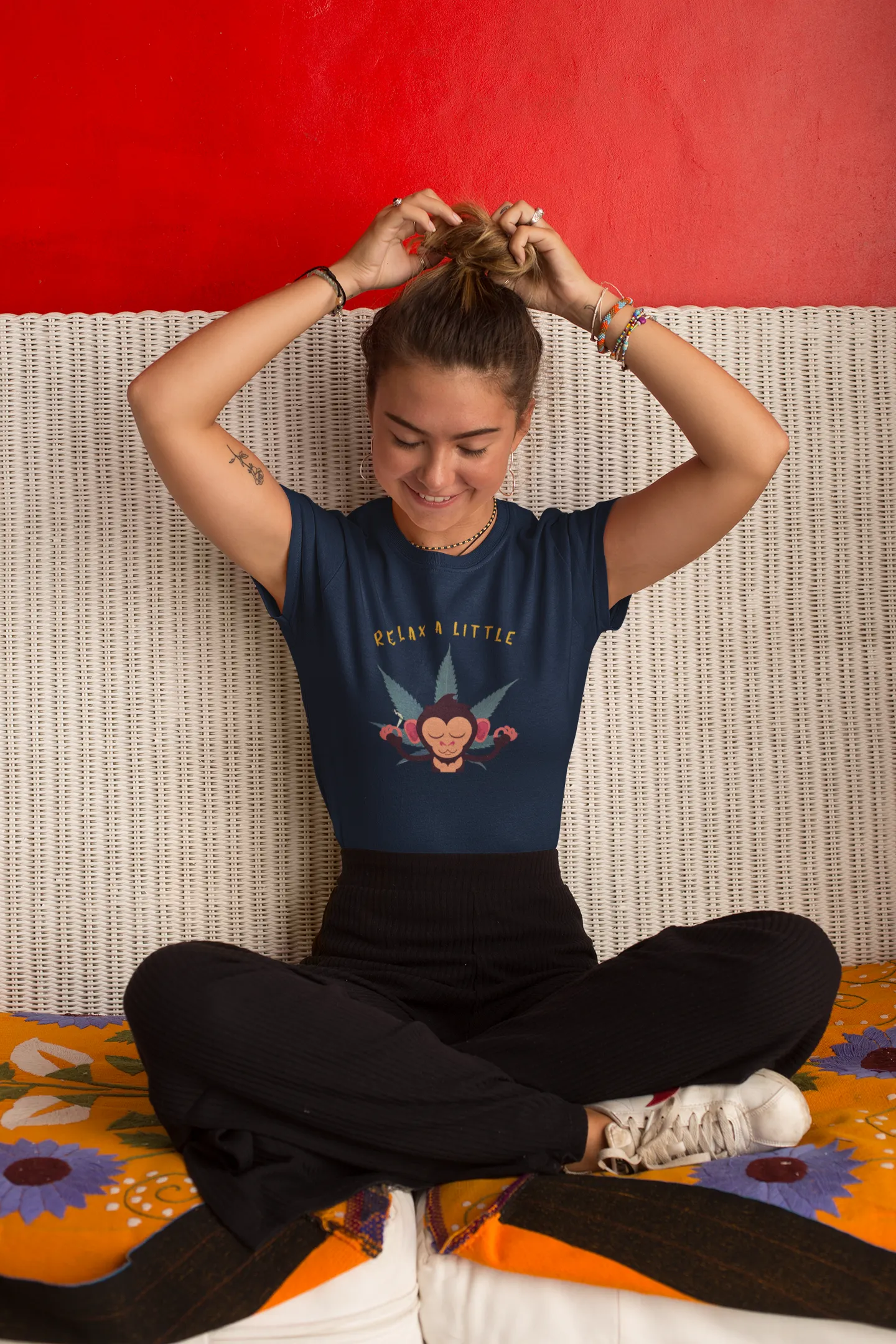 "RELAX A LITTLE"- UNISEX HALF SLEEVE T-SHIRTS..