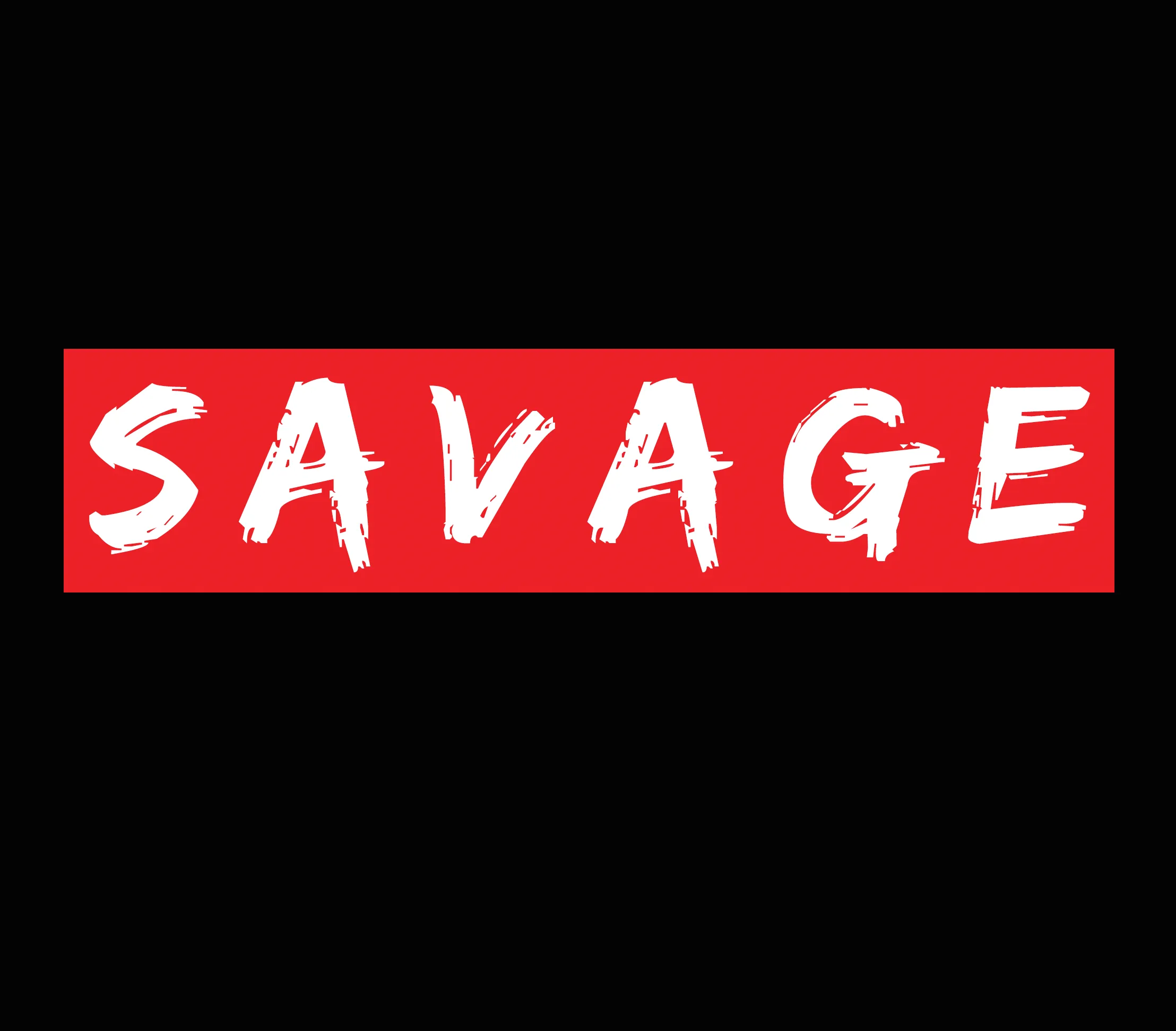 "SAVAGE" -  HALF-SLEEVE T-SHIRT'S