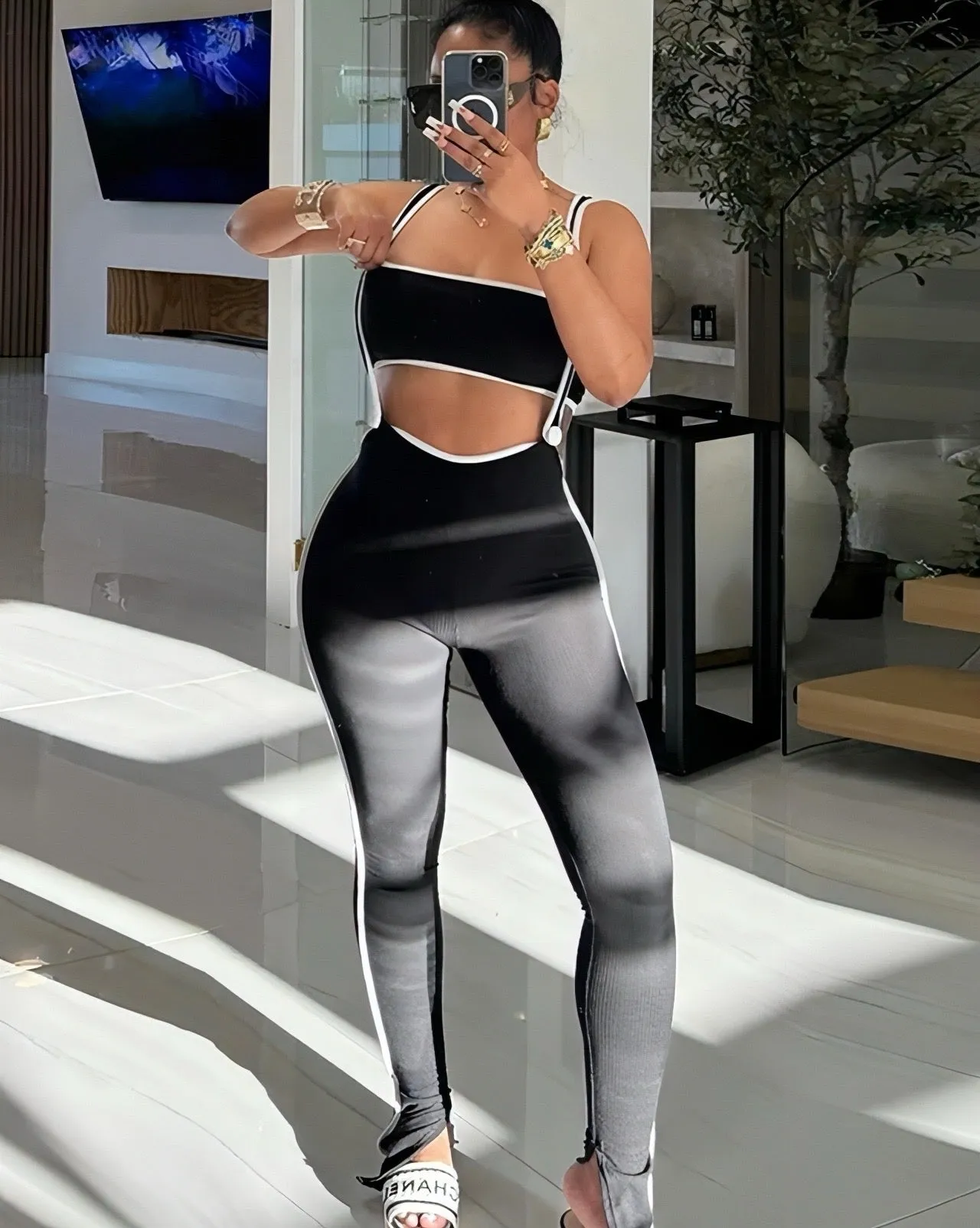 Someone To You Black Pants Two Piece Set