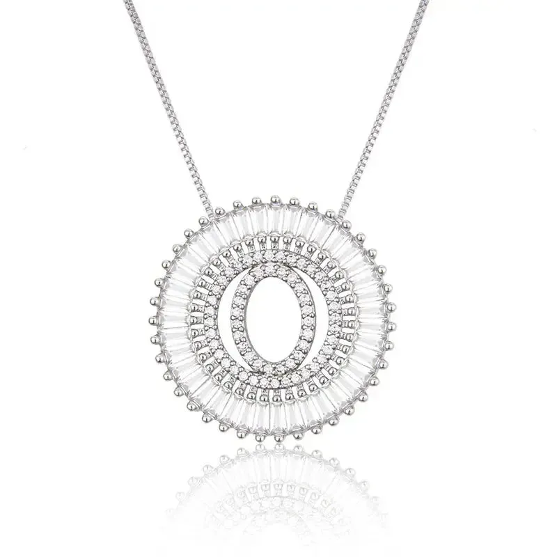 Sparkling Bling Initial Necklace