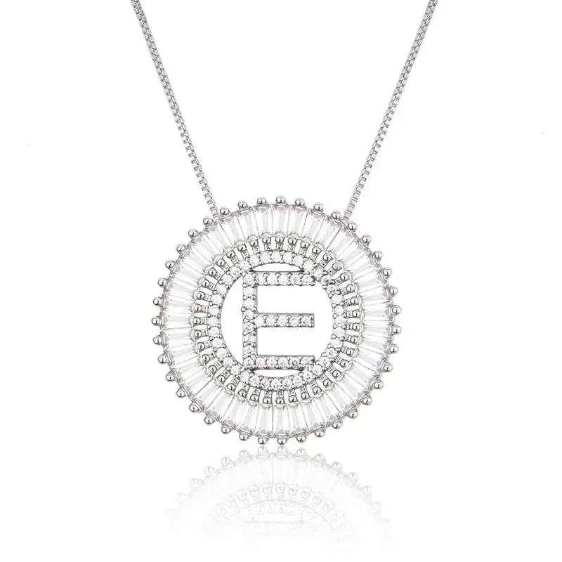 Sparkling Bling Initial Necklace