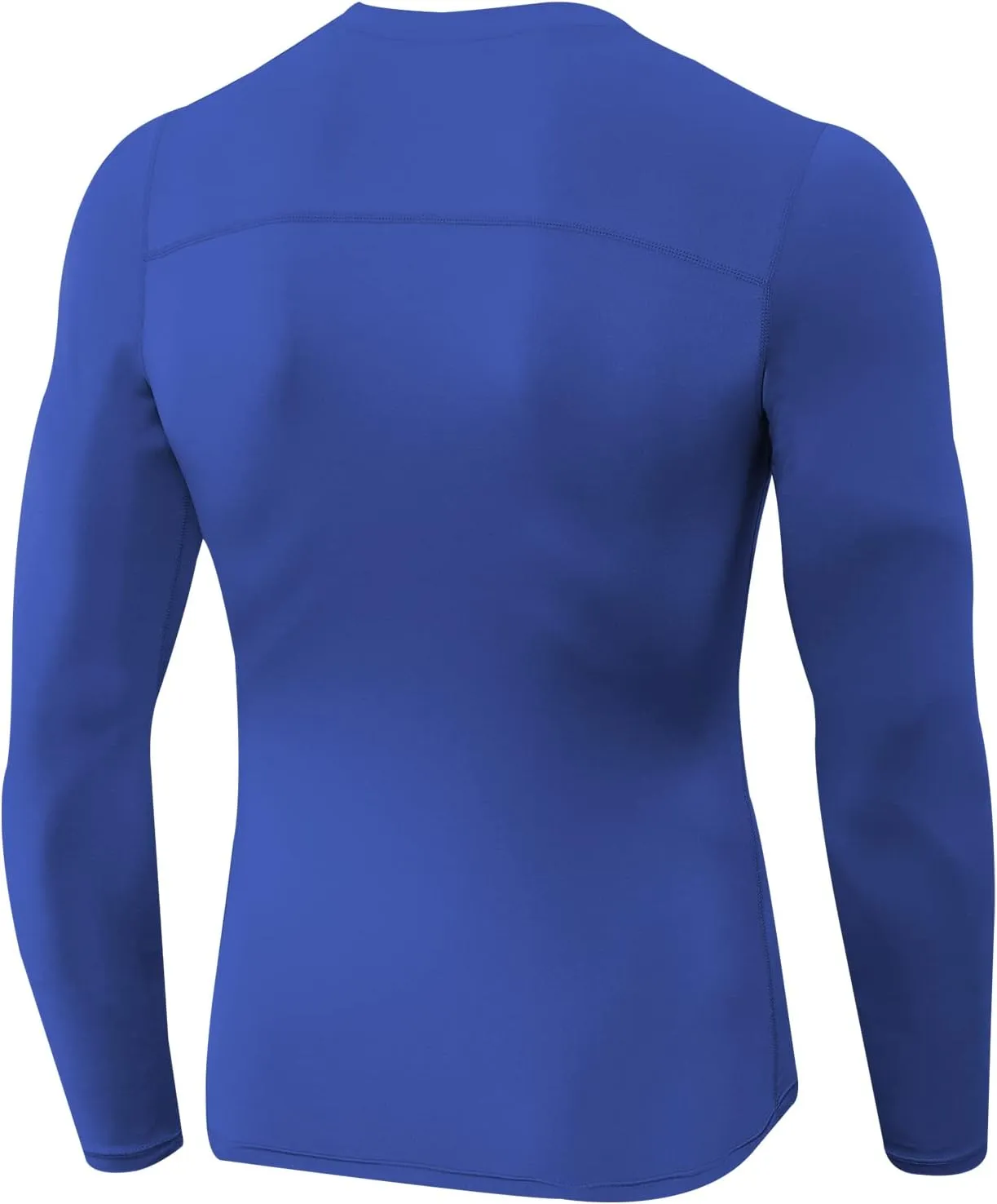 SPVISE Men's Compression Shirt Long Sleeve Athletic Workout T-Shirts Top Active Sport Baselayer Undershirt Gear Shirt Dry Fit