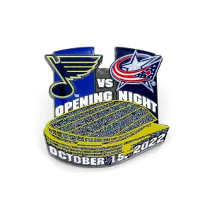 ST. LOUIS BLUES OPENING NIGHT AMINCO 2022-2023 COLLECTOR PIN